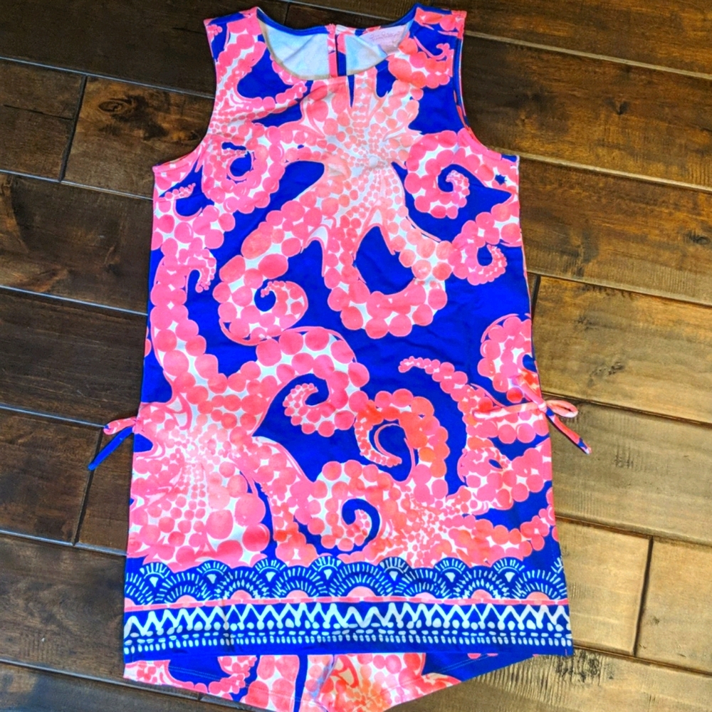 Lilly Pulitzer girls Mini Donna top & Shorts L NWT